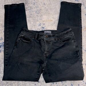 So Slimming by Chico’s five pocket jeans stretch flatter‎ Sz 4 Chico’s 0